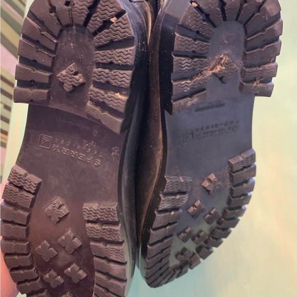 Sperry Top Siders US 7 Tall Black Rain boots Rubber boots - Picture 6 of 10